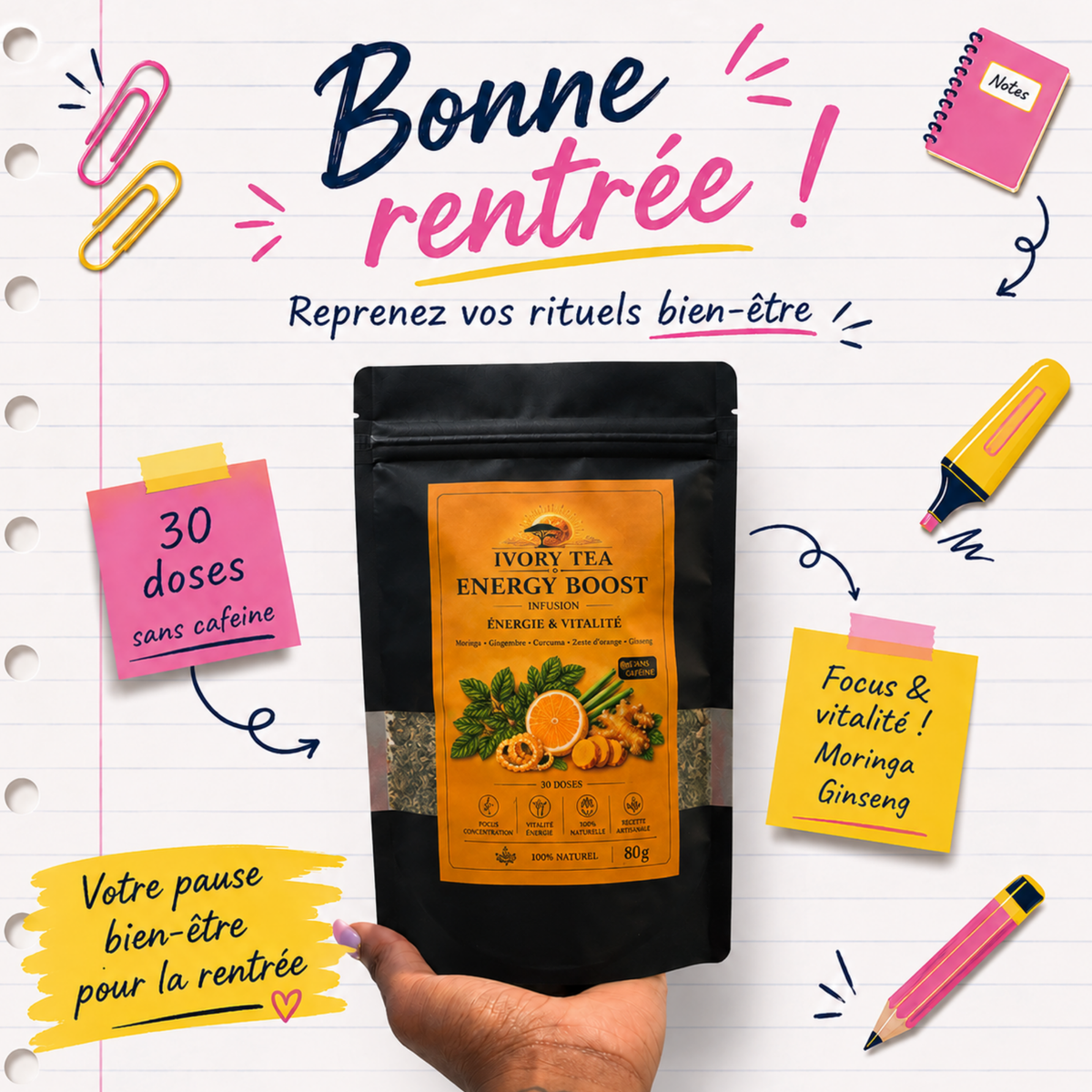 Energy Boost - concentration et vitalité